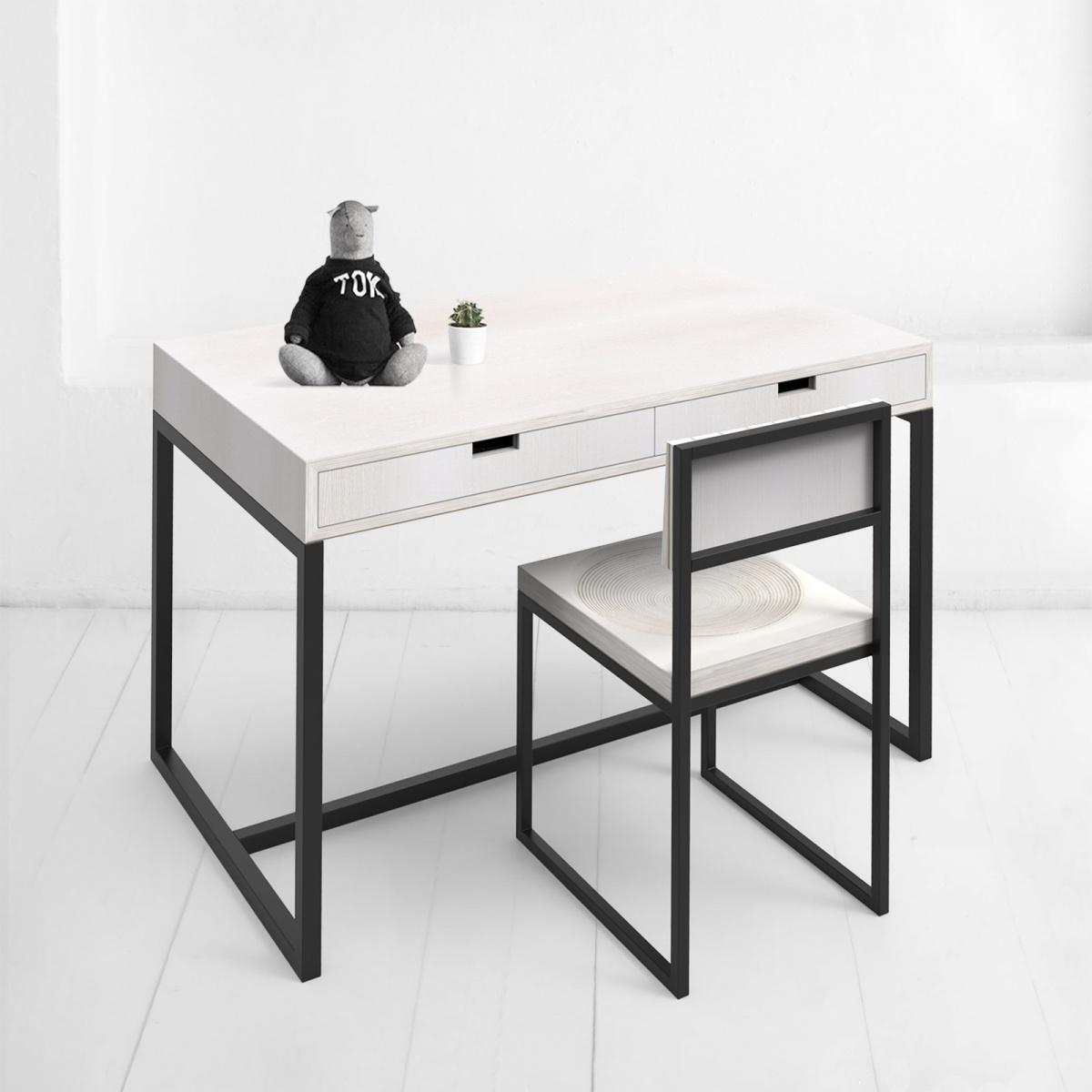Стол обеденный минимализм с ящиком конструктор archpole
